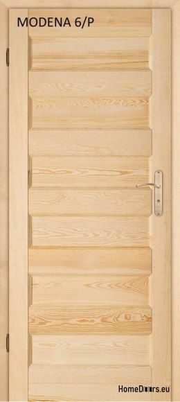 Wooden pine room door MODENA 60/70/80/90