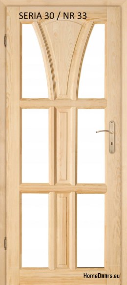 Knotless pine doors SERIES 30 No. 34 60/70/80/90