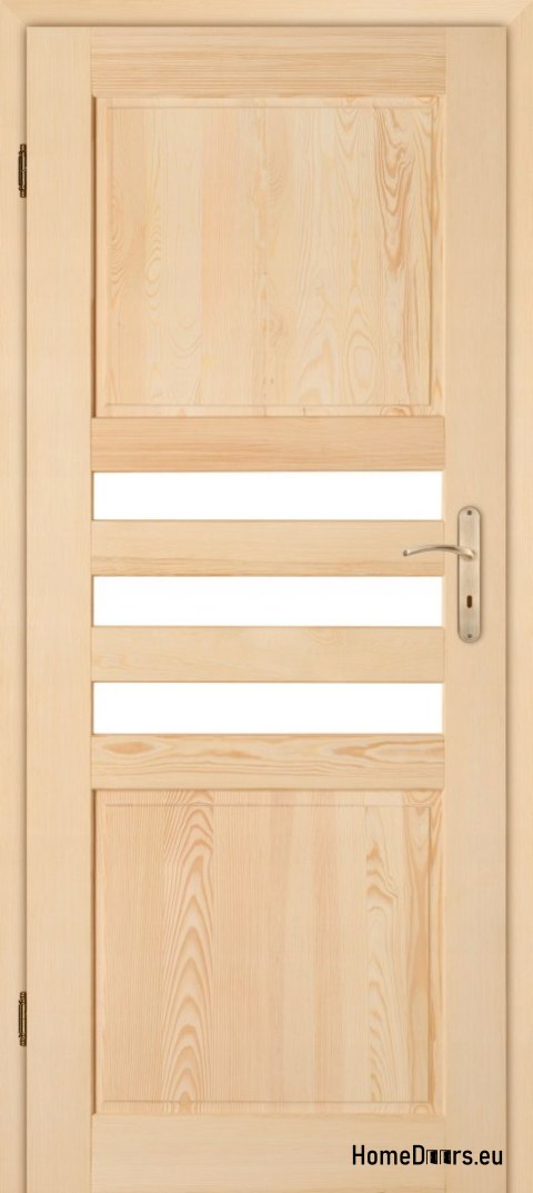 Wooden pine room door ZEBRA 60/70/80/90 Wooden pine room door ZEBRA 60/70/80/90