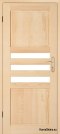 Wooden pine room door ZEBRA 60/70/80/90