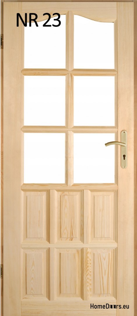 Interior timber pine doors No. 9 60/70/80/90 Interior timber pine doors No. 9 60/70/80/90