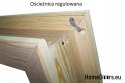 Door to bathroom toilet knotted wood BACA 60/70/80/90