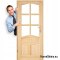 Door to the room wooden Polish DELFIN 60/70/80/90