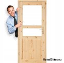 Door to the room wooden raw HARNAŚ 60/70/80/90