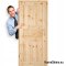 Door to the room natural wooden HARNAŚ 60/70/80/90