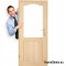 Door to room pine wooden LONDON 60/70/80/90