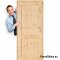 Room door pine knotted wood Juhas 60/70/80/90