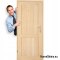 Room door wooden pine LONDON 60/70/80/90