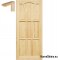 Doors full raw pine 60/70/80/90 frame STOLGEN WS5