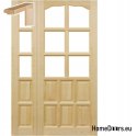 Raw room door 60/70/80/90 with frame STOLGEN LS6