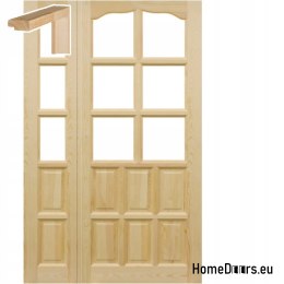Raw room door 60/70/80/90 with frame STOLGEN LS6
