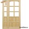 Raw room door 60/70/80/90 with frame STOLGEN LS6