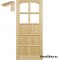 Polish 60/70/80/90 pine doors with FRAME STOLGEN LS4