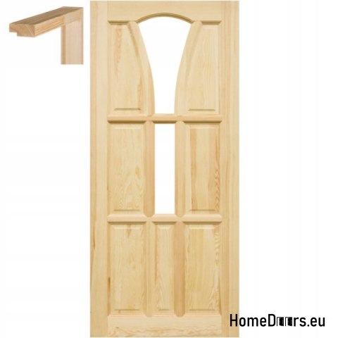 Raw pine doors 60/70/80/90 with frame STOLGEN WS3 Raw pine doors 60/70/80/90 with frame STOLGEN WS3