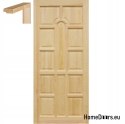 Doors raw pine. full 60/70/80/90 frames STOLGEN KS4