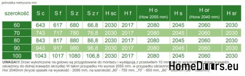 Ościeżnica regulowana sosnowa 310-330 mm stolgen Ościeżnica regulowana sosnowa 310-330 mm stolgen