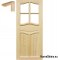 Raw wooden doors 60/70/80/90 frame STOLGEN DL2
