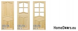 Raw wooden doors 60/70/80/90 frame STOLGEN DL2