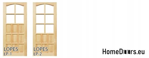 Raw wooden doors 60/70/80/90 with frame STOLGEN ŁP1 Raw wooden doors 60/70/80/90 with frame STOLGEN ŁP1
