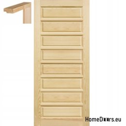 60/70/80/90 raw full doors with STOLGEN TD1 frame