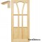 Pine room door 60/70/80/90 with frame STOLGEN WS1