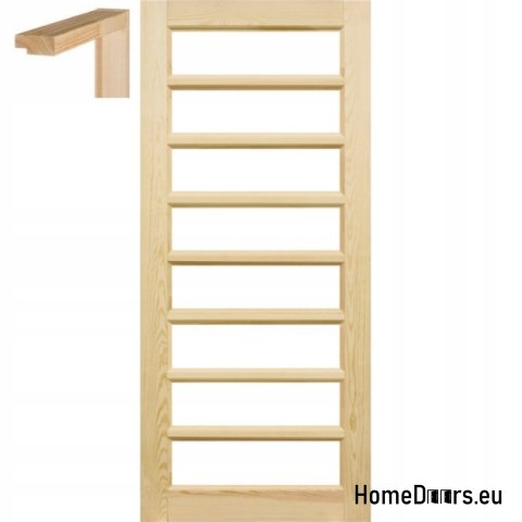 Knotless pine doors 60/70/80/90 frame STOLGEN TD4
