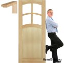 Pine bathroom door frame STOLGEN VN3 60/70/80/90