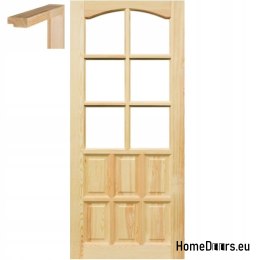 Raw wooden doors 60/70/80/90 frame STOLGEN ŁP2
