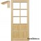 Sash pine wood 60/70/80/90 frame STOLGEN PR2