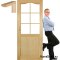 Wooden pine door frame STOLGEN TP3 60/70/80/90