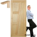 Wooden doors raw frame STOLGEN TK1 60/70/80/90