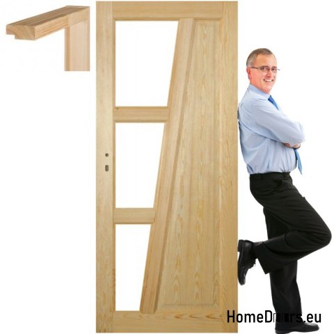 Raw wooden doors with frame STOLGEN TK4 60/70/80/90 Raw wooden doors with frame STOLGEN TK4 60/70/80/90