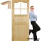 Raw pine doors with frame STOLGEN TP2 60/70/80/90