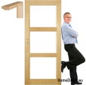 Wooden sash pine frame STOLGEN TM4 60/70/80/90