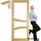 Wooden sash with frame STOLGEN SL5 60/70/80/90