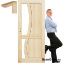Wooden room door frame STOLGEN RN3 60/70/80/90