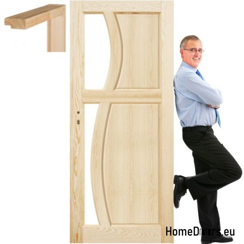 Wooden room door frame STOLGEN RN7 60/70/80/90