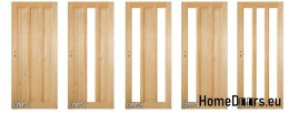 Wooden pine doors frame STOLGEN OM3 60/70/80/90