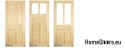 Wooden pine door frame STOLGEN PM3 60/70/80/90