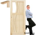 Bathroom pine doors frame STOLGEN RN6 60/70/80/90