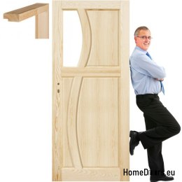 Bathroom pine doors frame STOLGEN RN6 60/70/80/90