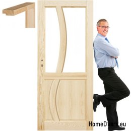 Wooden sash with frame STOLGEN RN4 60/70/80/90