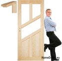 Wooden pine door frame STOLGEN FR8 60/70/80/90 Wooden pine door frame STOLGEN FR8 60/70/80/90