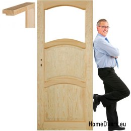 Wooden pine doors frame STOLGEN MD2 60/70/80/90