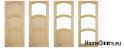 Wooden pine doors frame STOLGEN MD2 60/70/80/90