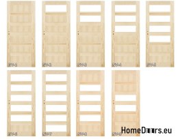 Bathroom pine door frame STOLGEN NV3 60/70/80/90