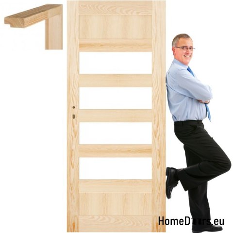 Pine door room frame STOLGEN NV8 60/70/80/90