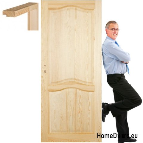 Wooden pine doors frame STOLGEN DT1 60/70/80/90