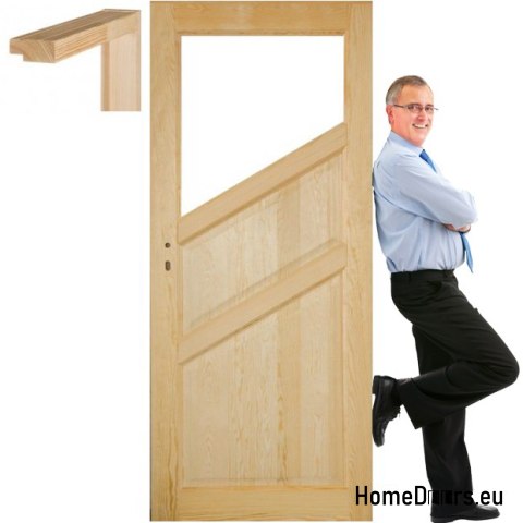 Bathroom pine door frame STOLGEN FR2 60/70/80/90 Bathroom pine door frame STOLGEN FR2 60/70/80/90
