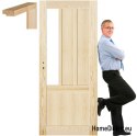 Pine sash raw frame STOLGEN AK6 60/70/80/90